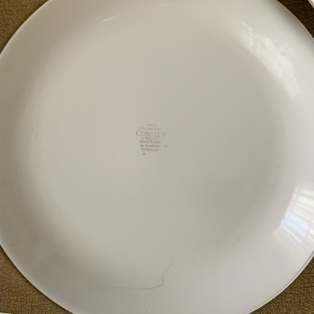 Corelle Brilliant Beaded Black 3 each large dinner plate & bread/dessert plates - Picture 12 of 13